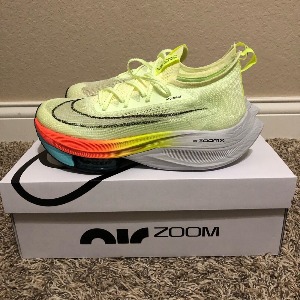 Nike Women’s Air Zoom AlphaFly Next % “Fast Pack” running racing size 9